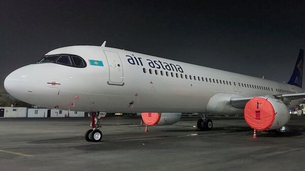Воздушное судно А321LR авиакомпании Air Astana  - Sputnik Казахстан
