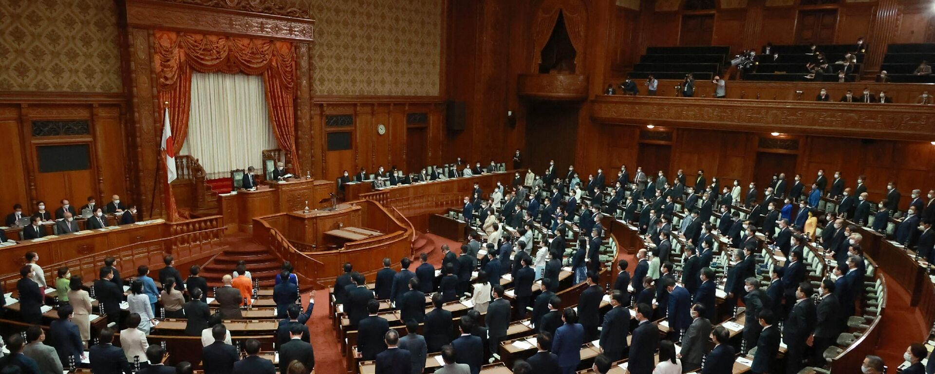 Заседание парламента Японии  - Sputnik Казахстан, 1920, 18.10.2022