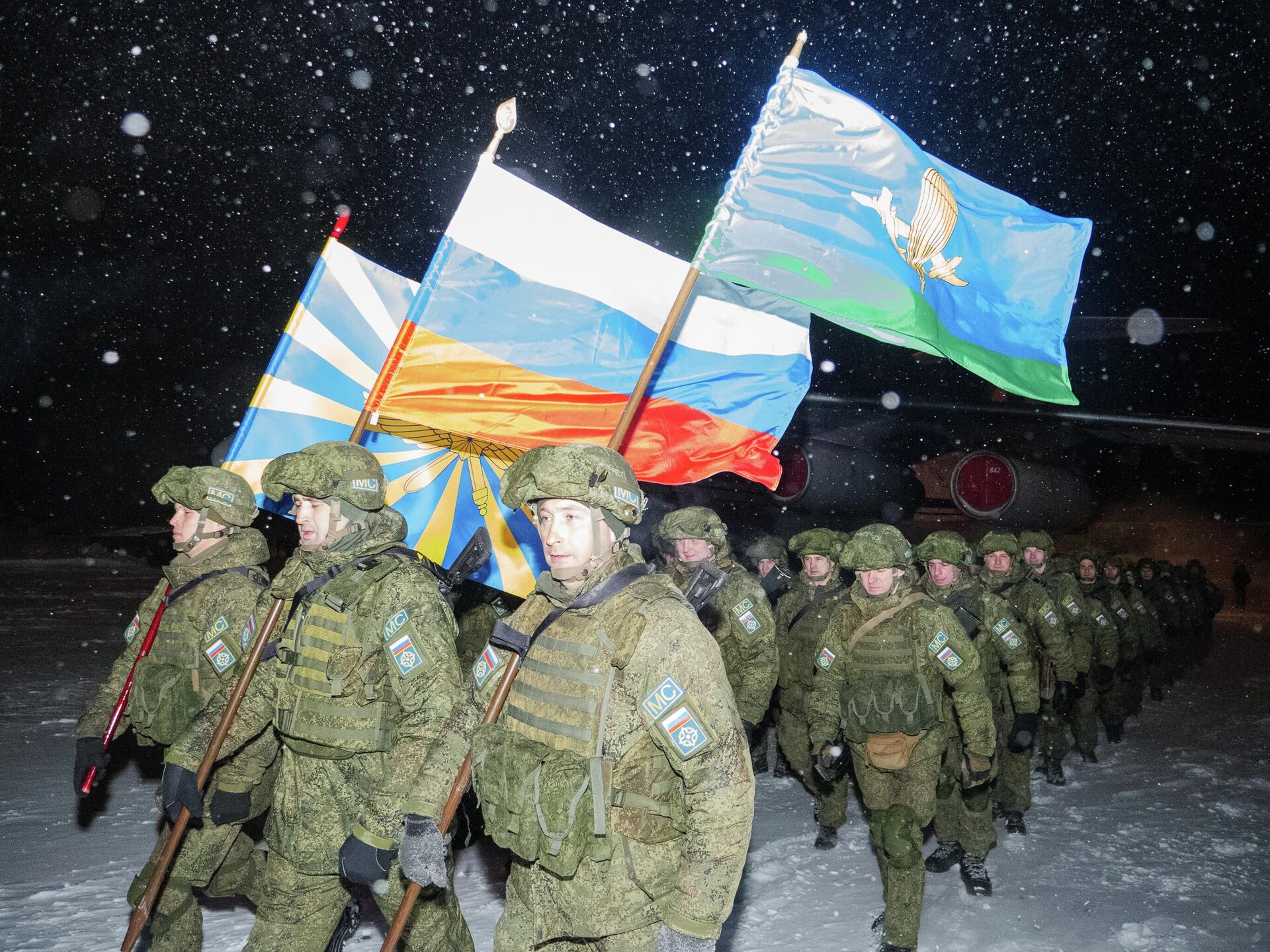 Вывод миротворческих сил ОДКБ из Казахстана - Sputnik Казахстан, 1920, 22.10.2022