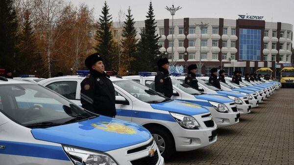 Ақмола облысының полиция департаменті жаңа автокөліктер алды - Sputnik Казахстан