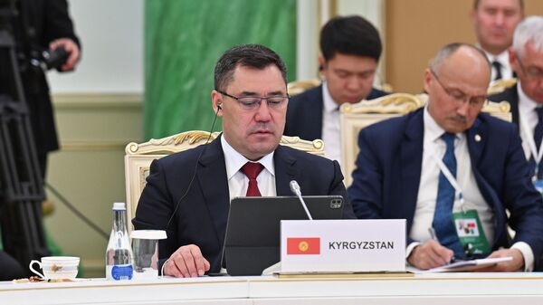 Президент Кыргызстана Садыр Жапаров - Sputnik Казахстан