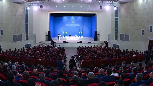 Встреча Главы государства Касым-Жомарта Токаева с общественностью Атырауской области - Sputnik Казахстан