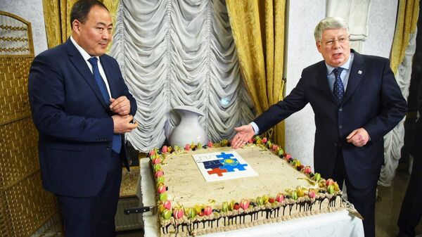 Прием в посольстве России в Казахстане, посвященной 30-летию установления дипломатических отношений между странами  - Sputnik Казахстан