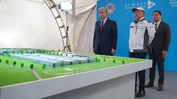 Президент запустил строительство мультибрендового автомобильного завода в Алматы
  - Sputnik Казахстан