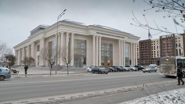 Здание казахского драмтеатра в Петропавловске - Sputnik Казахстан
