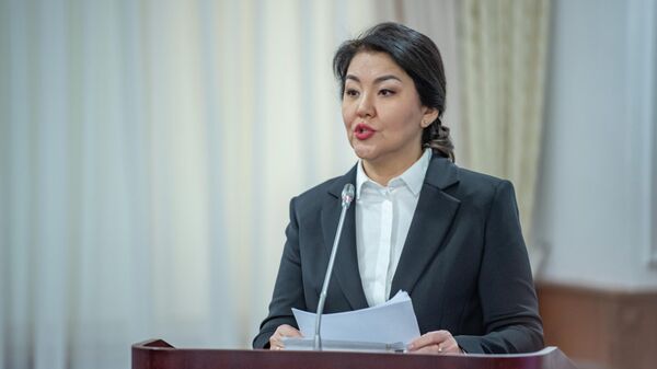 Министр здравоохранения Казахстана Ажар Гиният - Sputnik Казахстан