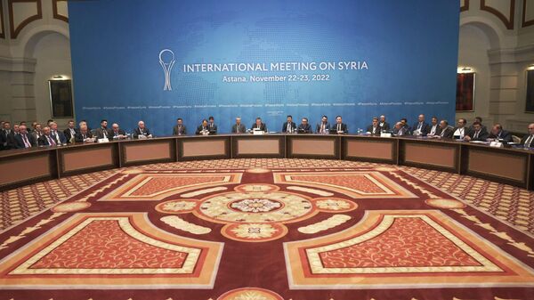 19-ый раунд сирийских переговоров в Астане, 23 ноября 2022 года - Sputnik Казахстан