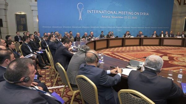 19-ый раунд сирийских переговоров в Астане, 23 ноября 2022 года - Sputnik Казахстан