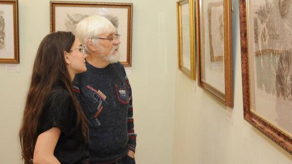 Выставка казахстанского художника открылась в Оренбурге  - Sputnik Казахстан