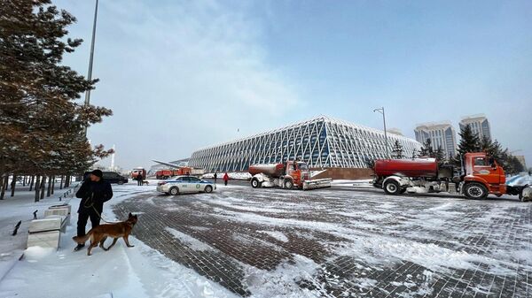 Снегопад в Астане - Sputnik Казахстан