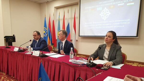 Заседание Координационного совета руководителей компетентных органов государств-членов ОДКБ по вопросам борьбы с незаконной миграцией - Sputnik Казахстан