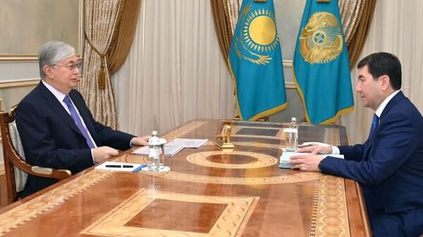Глава государства принял Председателя Мажилиса Ерлана Кошанова - Sputnik Казахстан