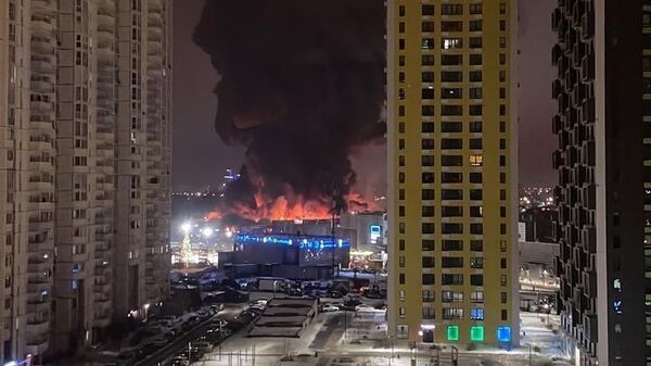 Пожар в Подмосковье - Sputnik Казахстан