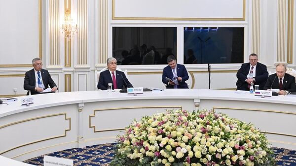 Заседание Высшего Евразийского экономического совета в узком составе
 - Sputnik Казахстан