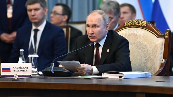 Заседание Высшего Евразийского экономического совета. Владимир Путин - Sputnik Казахстан
