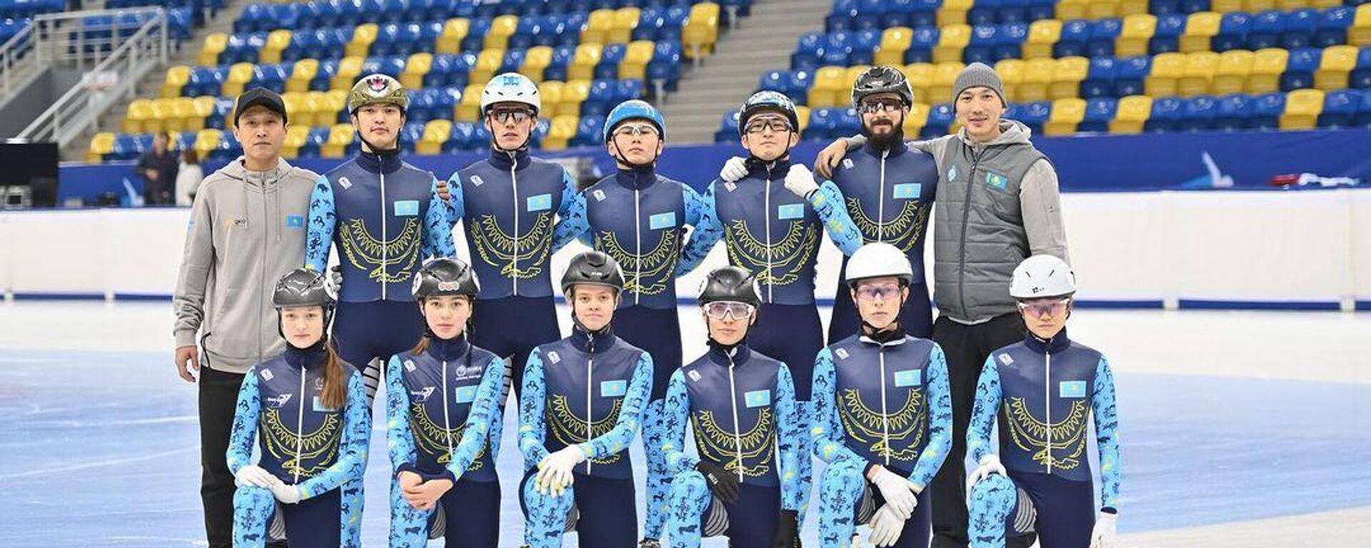 Команды казахстанских шорт-трекистов готовятся к соревнованиям - Sputnik Казахстан, 1920, 10.12.2022