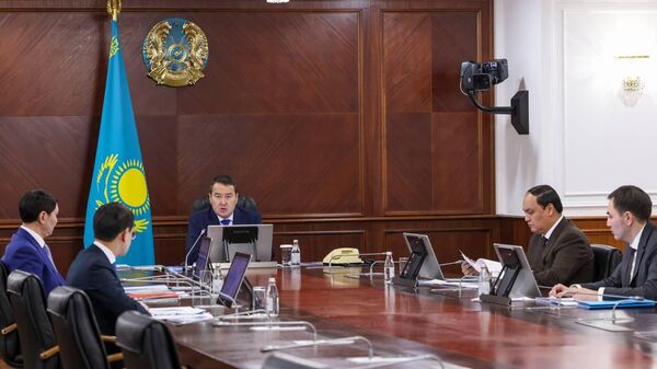 Заседание Комиссии по вопросам внедрения цифровизации - Sputnik Казахстан