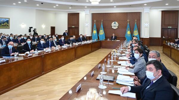 Расширенное заседание правительства проходит в Астане - Sputnik Казахстан
