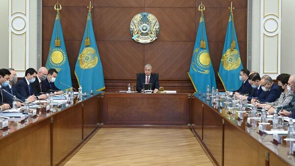 Выступление президента Касым-Жомарта Токаева на расширенном заседании правительства - Sputnik Казахстан