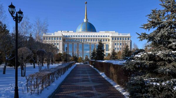 Акорда. Виды зимой - Sputnik Казахстан
