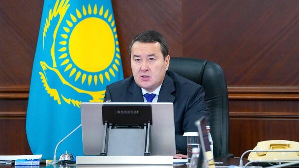 Заседание Водного совета Казахстана под председательством премьер-министра Алихана Смаилова - Sputnik Казахстан