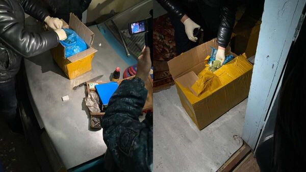 Женщине в Абайской области вместо обуви доставили коробку с наркотиками - Sputnik Казахстан