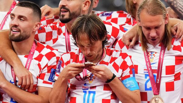 Сборная Хорватии стала бронзовым призером чемпионата мира по футболу - Sputnik Казахстан