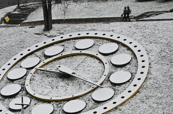 После первого снегопада в Киеве. - Sputnik Казахстан
