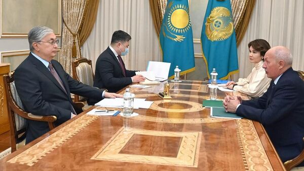 Токаев принял руководителей Halyk Bank - Sputnik Казахстан