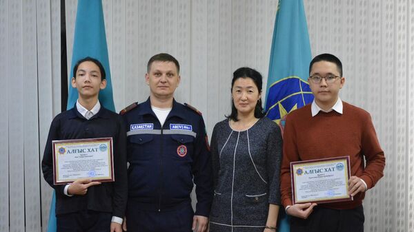 Школьники Талдыкоргана разработали датчики, извещающие об утечках газа и дыма - Sputnik Казахстан