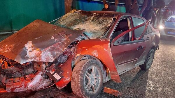 Массовое ДТП на улице Саина  - Sputnik Казахстан