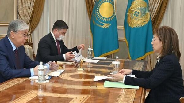 Касым-Жомарт Токаев принял председателя Агентства по регулированию и развитию финансового рынка - Sputnik Казахстан