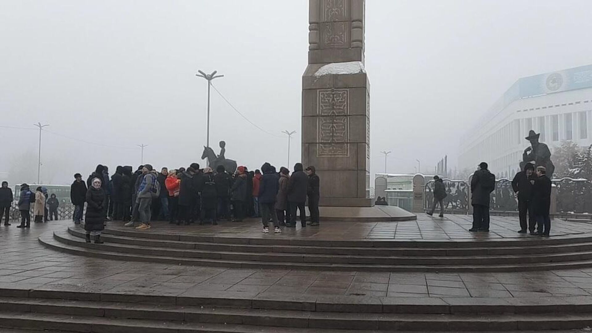 В Алматы почтили память жертв январских событий - Sputnik Казахстан, 1920, 05.01.2023