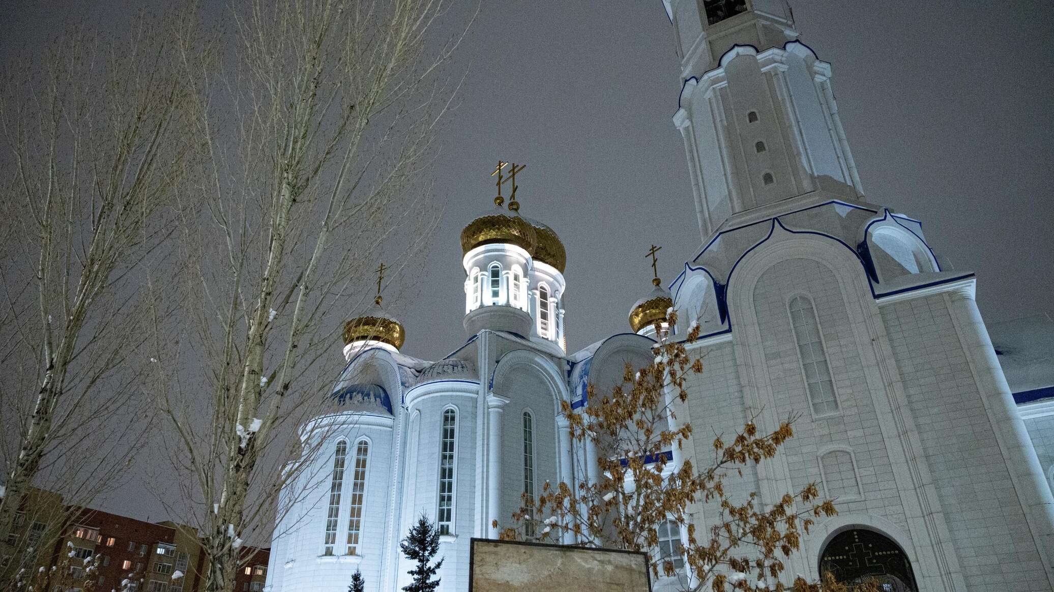 Рождество в Казахстане. Красивые фото из собора Астаны