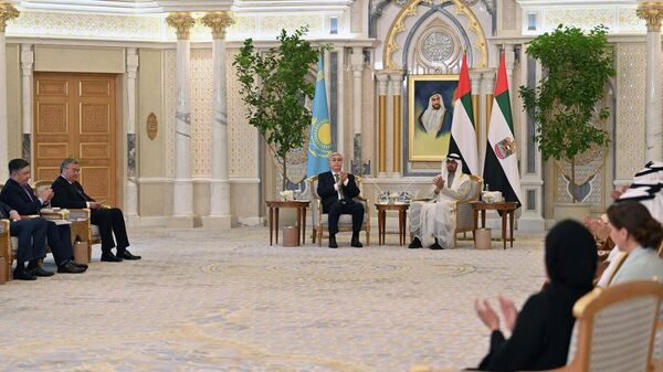 Президенты Казахстана и Объединенных Арабских Эмиратов провели переговоры в расширенном составе - Sputnik Қазақстан