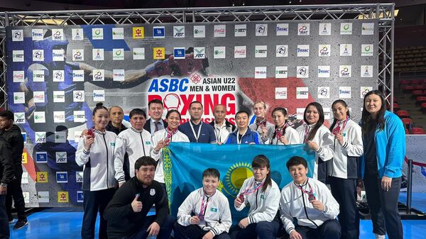 Молодежная сборная Казахстана по боксу на чемпионате Азии - Sputnik Казахстан
