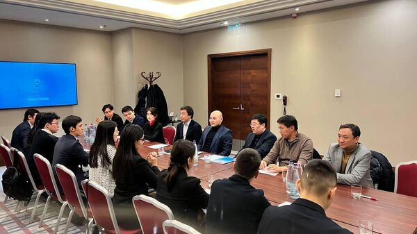 Алибек Куантыров провел встречу с молодыми казахстанцами, получающими образование в Венгрии - Sputnik Казахстан