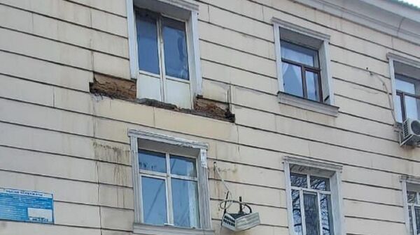 Балкон рухнул в Шымкенте - Sputnik Казахстан