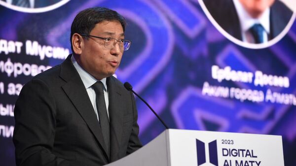 Ерболат Досаев. Международный форум Digital Almaty - 2023 - Sputnik Казахстан