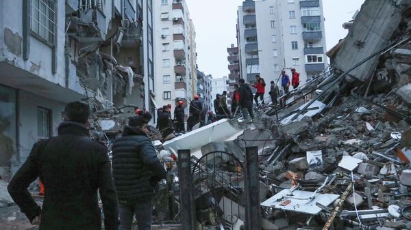 Последствия землетрясения в Турции  - Sputnik Казахстан