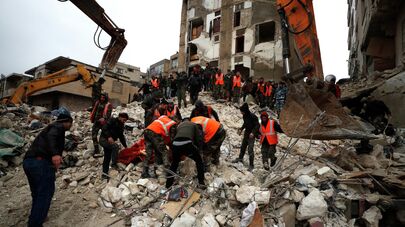 Землетрясение в Сирии