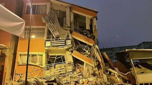 Землетрясение в Турции - Sputnik Казахстан