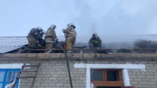 Сельская школа загорелась в Павлодарской области - Sputnik Казахстан