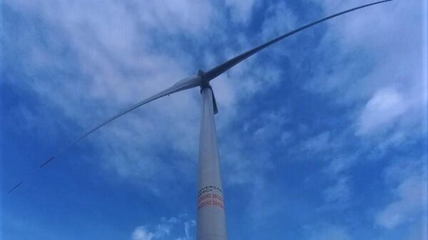 В Жетысуской области состоялся запуск ветровой электростанции с мощностью 50 мегаватт Абай-2 - Sputnik Казахстан