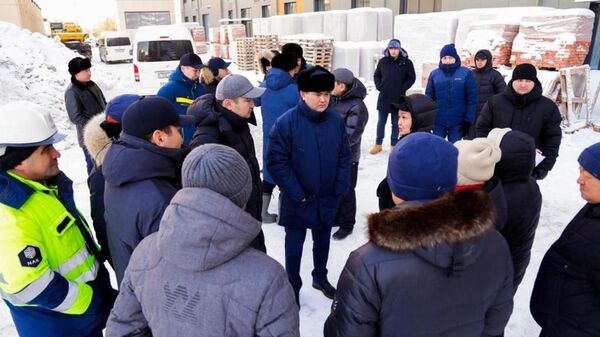 Женис Касымбек побывал на строительных площадках долгостроев Астаны - Sputnik Казахстан