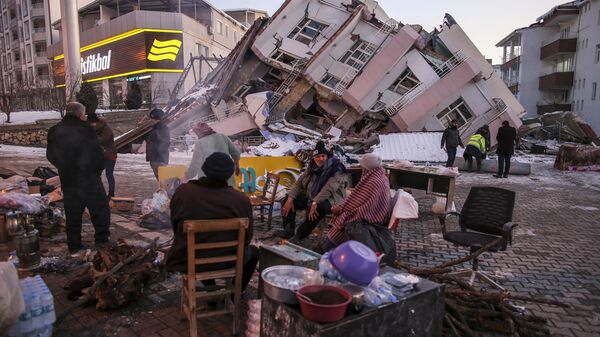 Разрушения в Гельбаши вследствие землетрясения в Турции  - Sputnik Казахстан