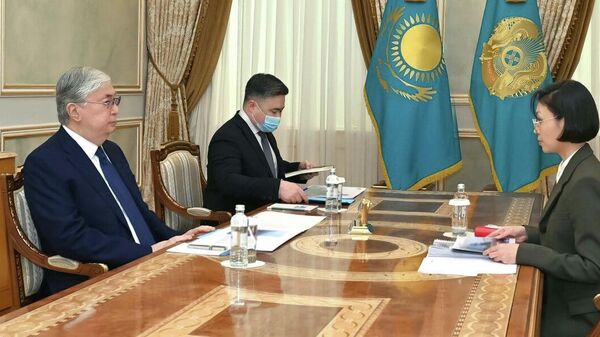 Токаев принял министра экологии и природных ресурсов Зульфию Сулейменову - Sputnik Казахстан