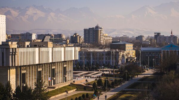 Панарамный вид на город Бишкек, архивное фото - Sputnik Казахстан