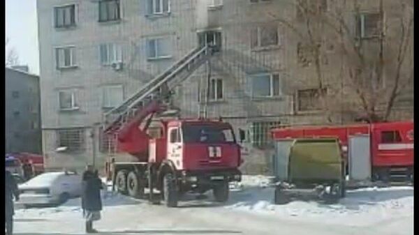 Двух человек спасли павлодарские пожарные - Sputnik Казахстан