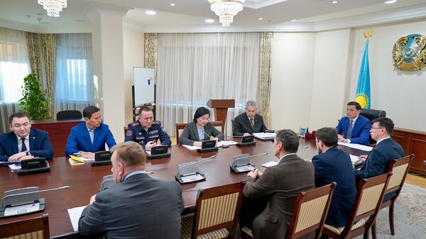 Заместитель премьер-министра Алтай Кульгинов провел совещание по вопросам обеспечения безопасности в организациях образования - Sputnik Казахстан